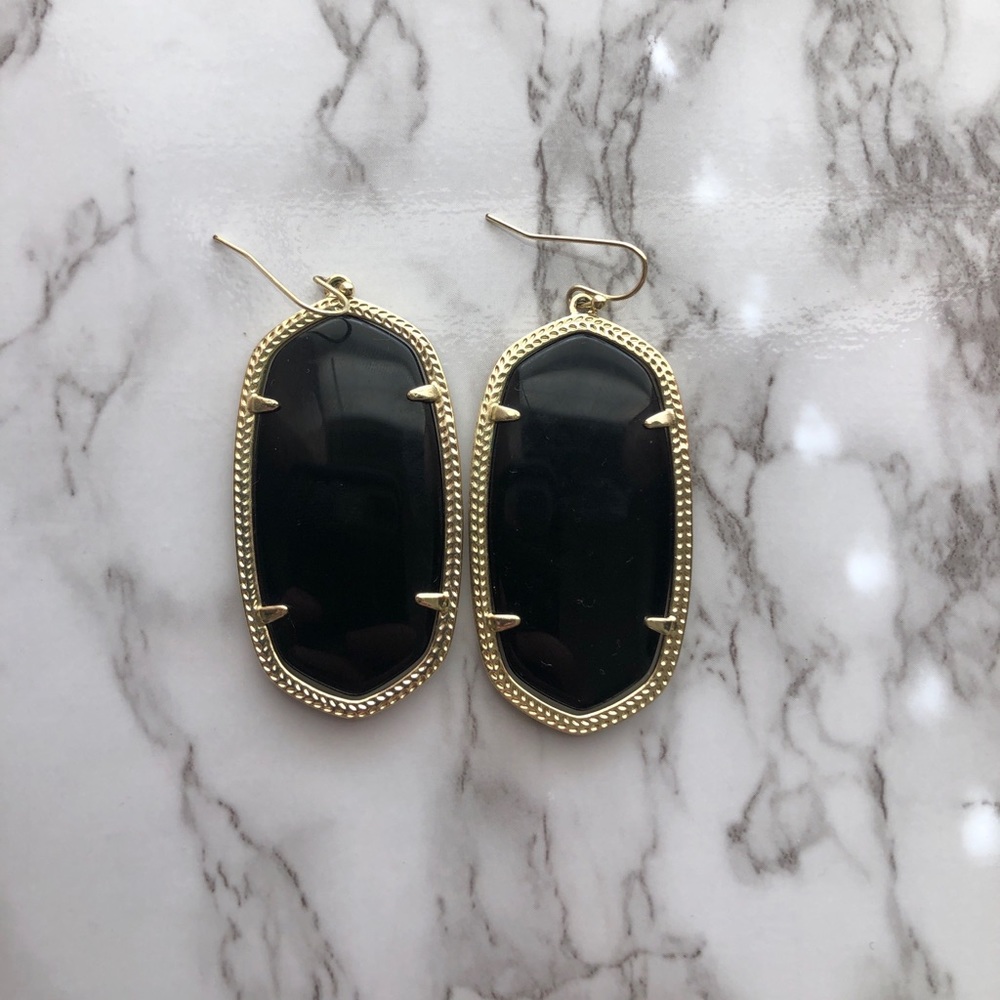 Kendra Scott Danielle Black Earrings